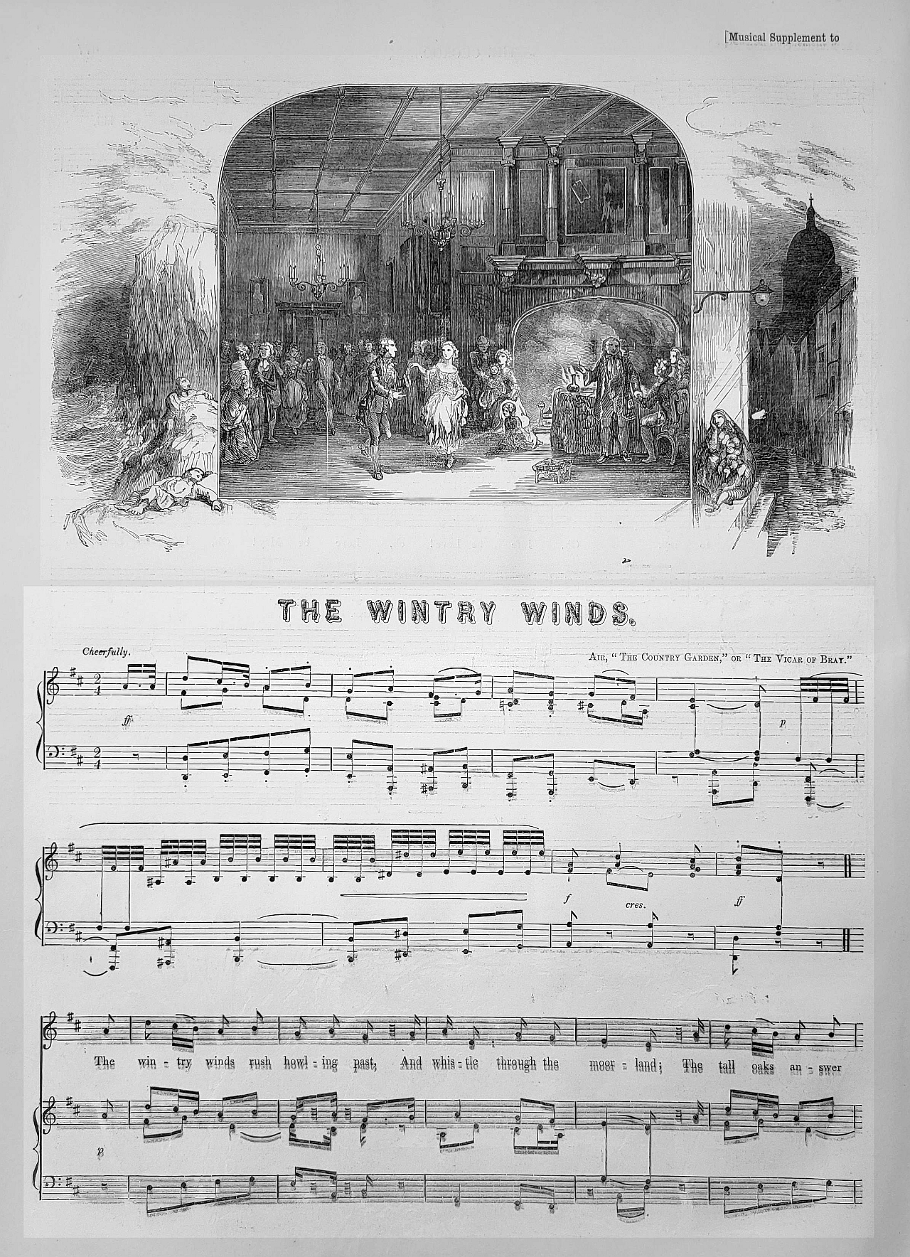 wintry winds